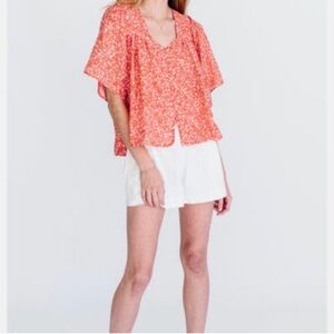 Mirth Coba Cotton & Silk Blouse Small